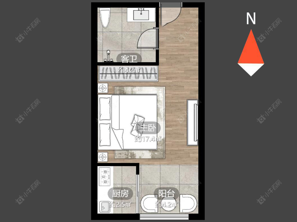 丰乐尚都房源户型图 常州丰乐尚都在售二手房源户型图_小牛看房