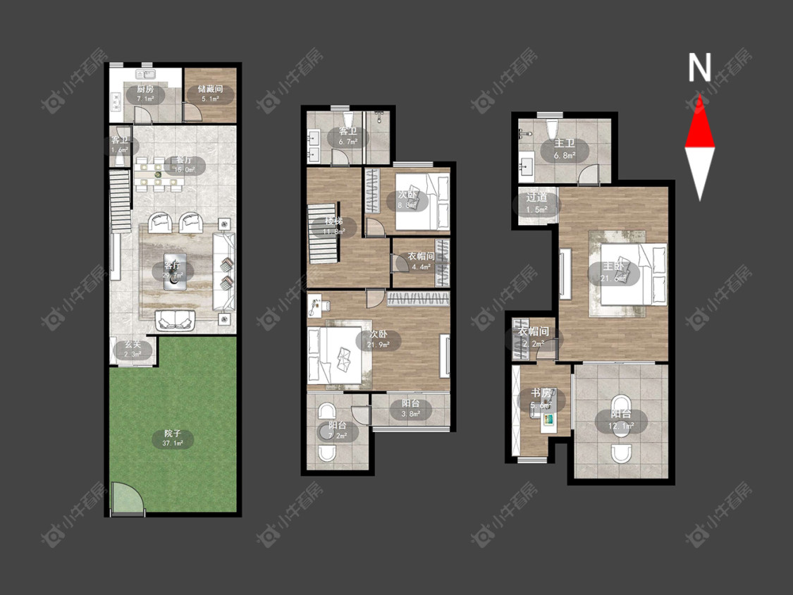 常州东南花园在售二手房源户型图_小牛看房
