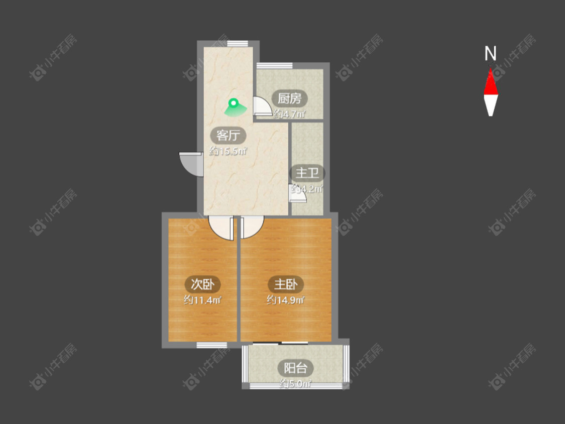 工人新村南房源户型图 常州工人新村南在售二手房源户型图_小牛看房