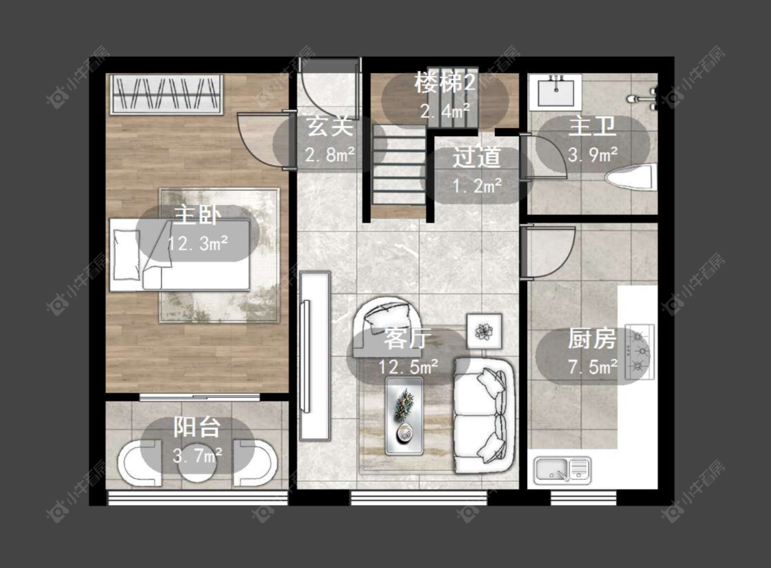 常州新民家园在售二手房源户型图_小牛看房