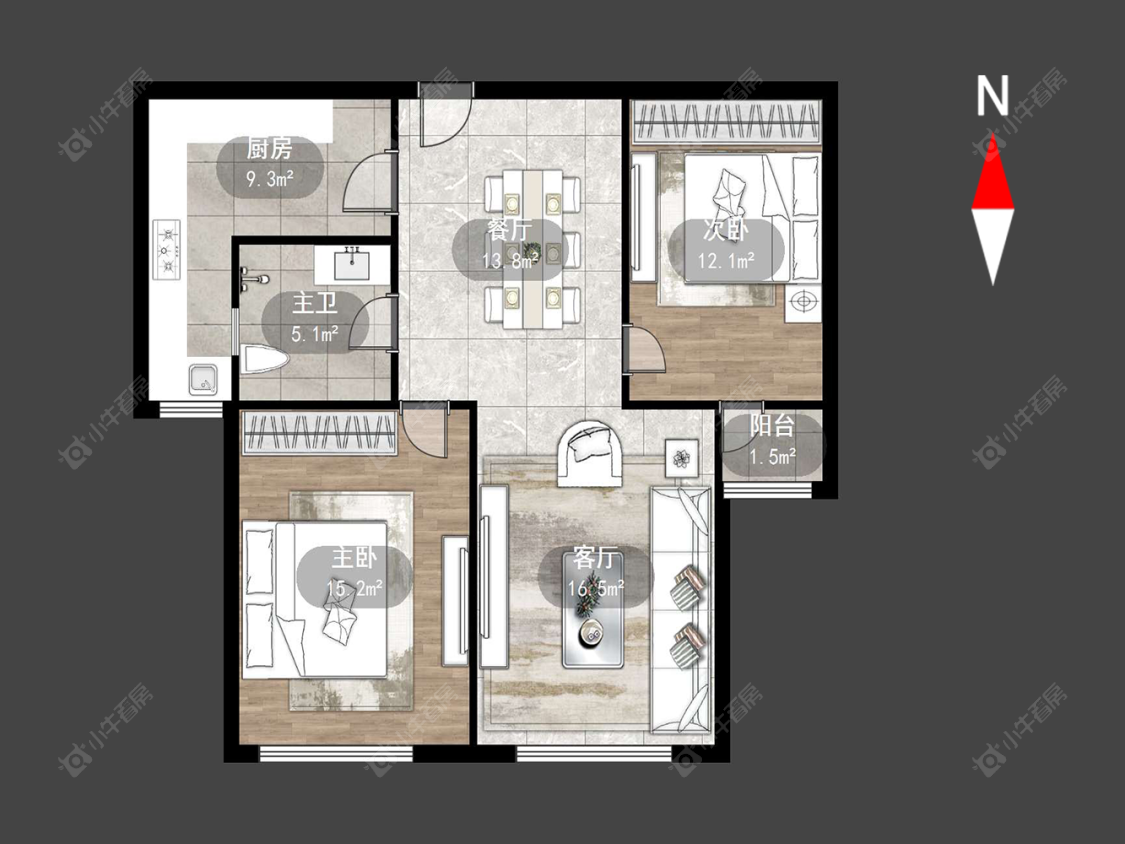 典雅花园房源户型图 常州典雅花园在售二手房源户型图_小牛看房