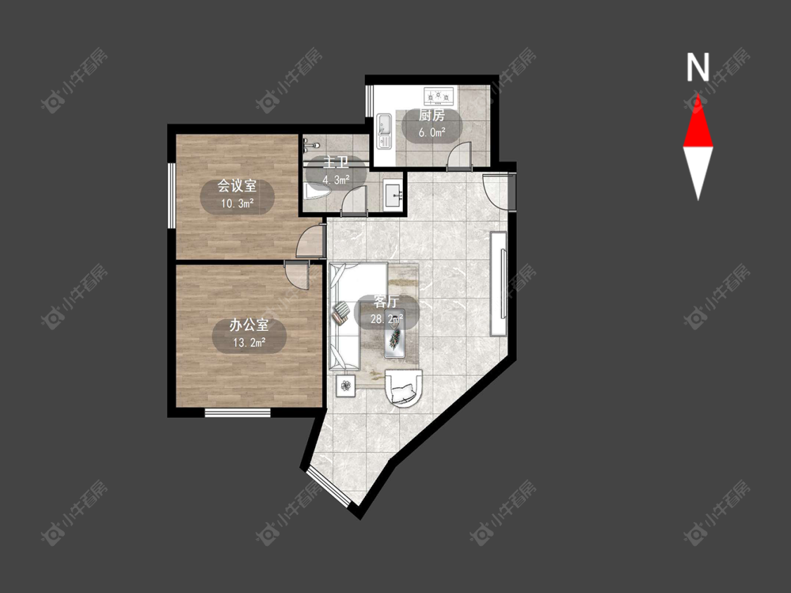 嘉新花苑房源户型图 常州嘉新花苑在售二手房源户型图_小牛看房