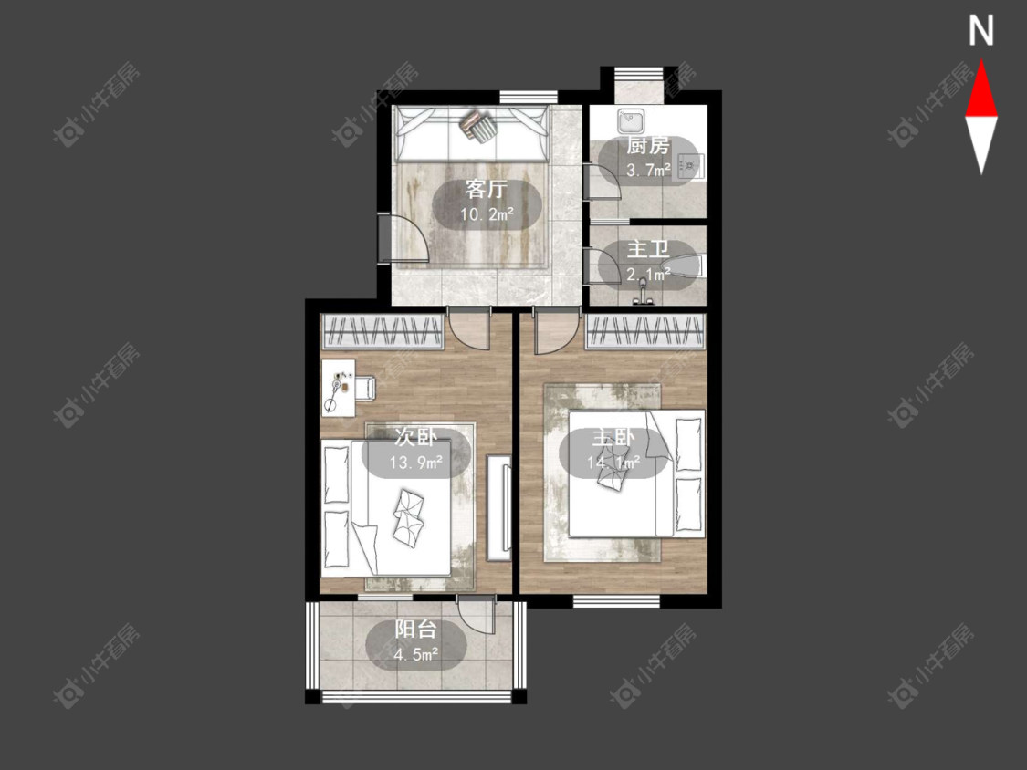 机械新村房源户型图 常州机械新村在售二手房源户型图_小牛看房