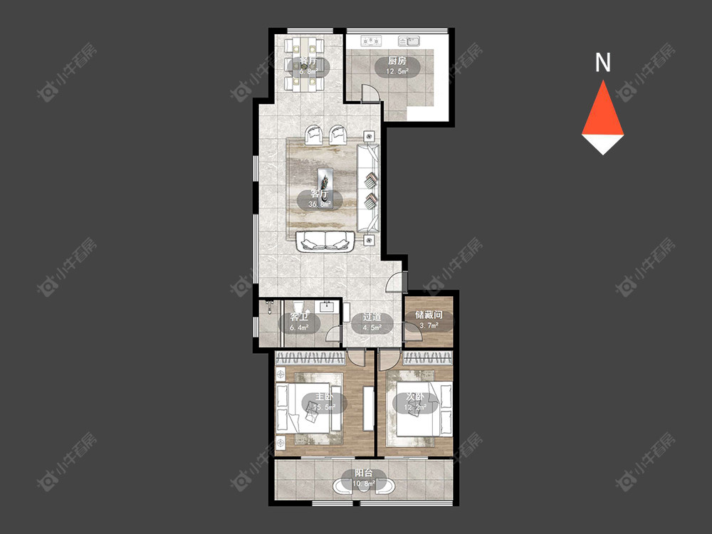 紫金城南区房源户型图 常州紫金城南区在售二手房源户型图_小牛看房