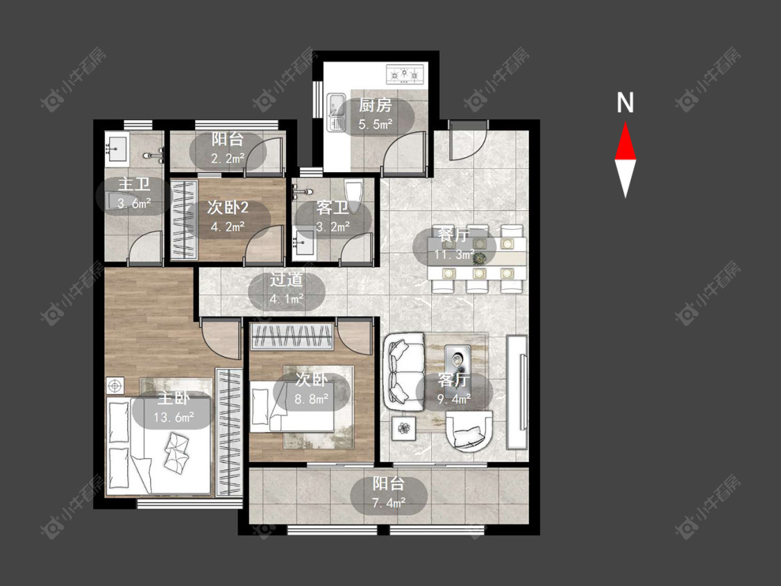 常州光明当代拾光里在售二手房源_小牛看房