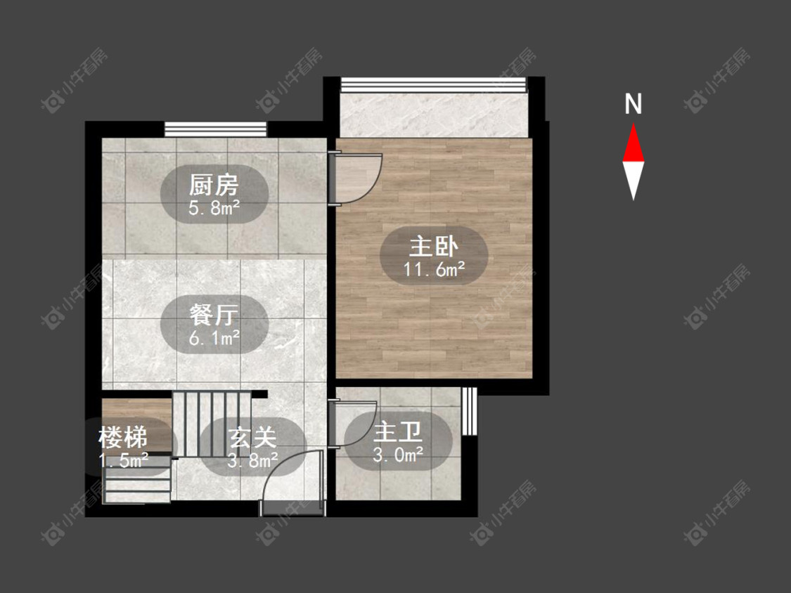常州滨江明珠城东区在售二手房源户型图_小牛看房