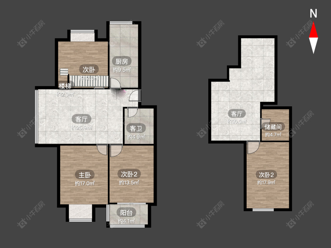 常州福满园3室2厅1卫在售二手房房源图片