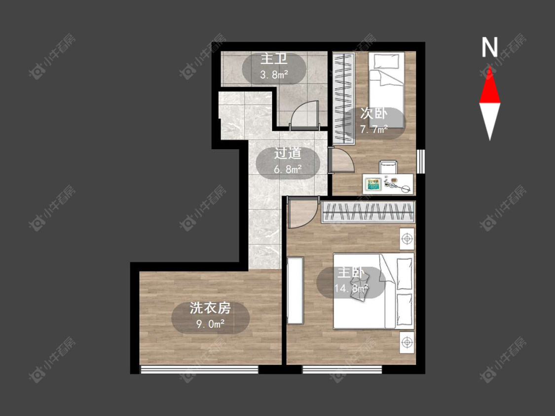 常州凤凰苑在售二手房房源户型图_小牛看房