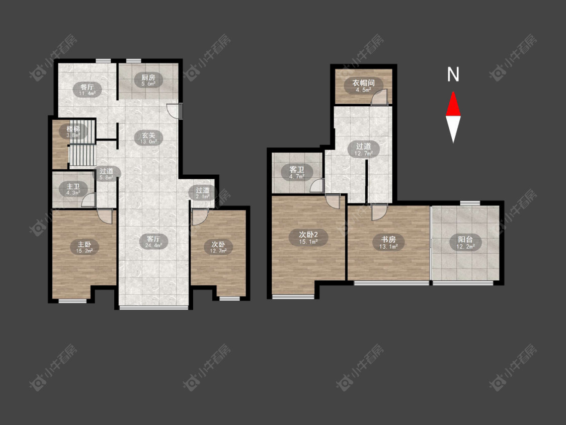 常州吟枫苑东区在售二手房源户型图_小牛看房