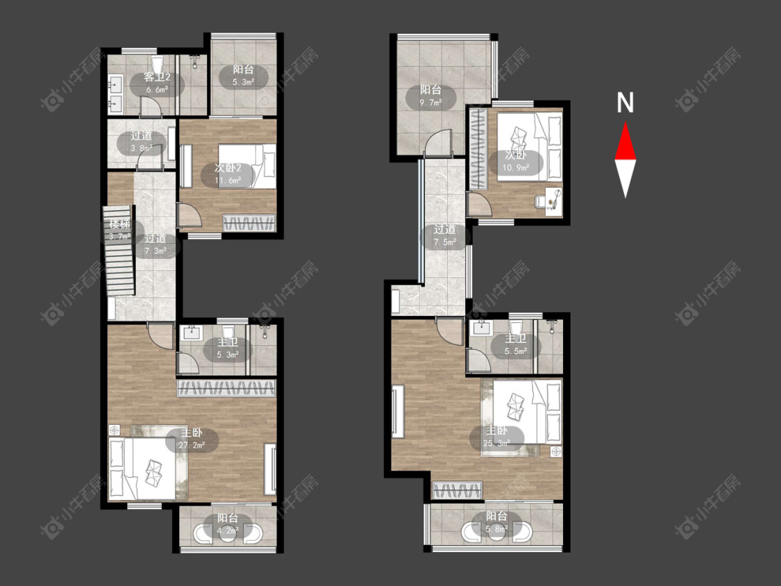 常州水韵江南在售二手房源户型图_小牛看房