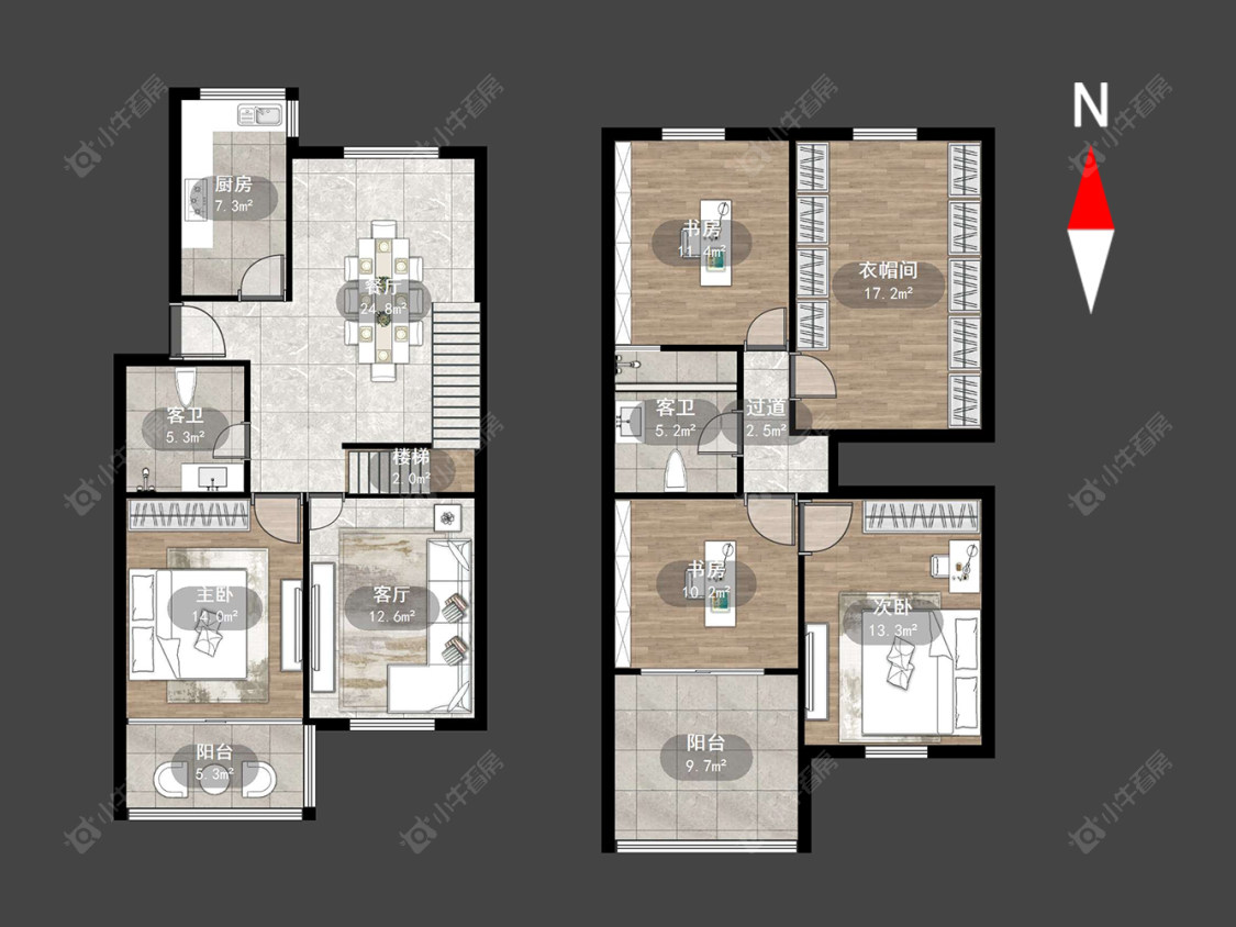 常州金谷花园在售二手房源户型图_小牛看房