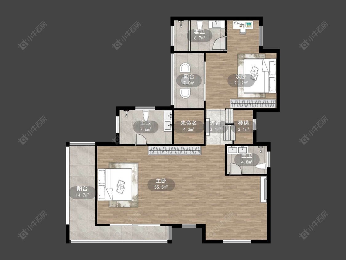 丹阳天悦名城在售二手房源户型图_小牛看房