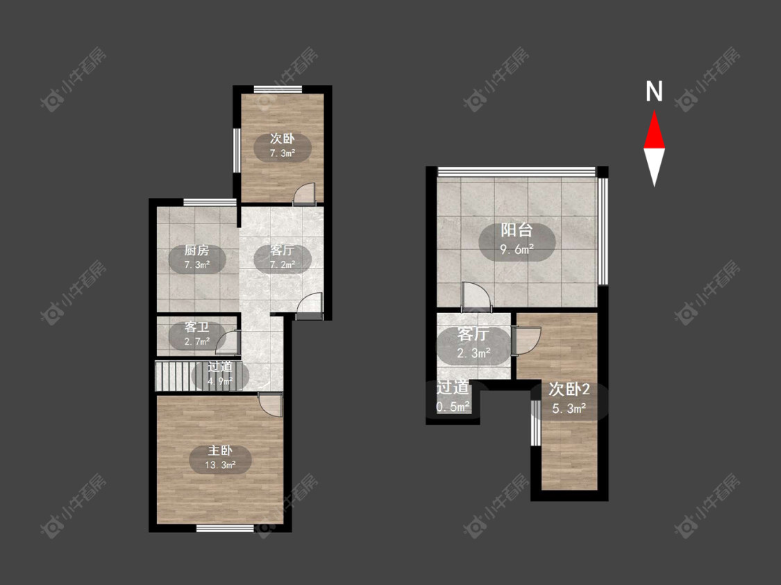 常州红梅新村在售二手房源户型图_小牛看房