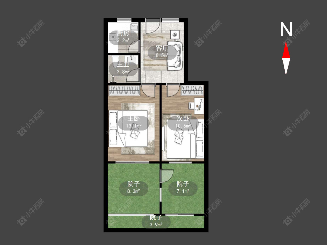常州光华路在售二手房源户型图_小牛看房