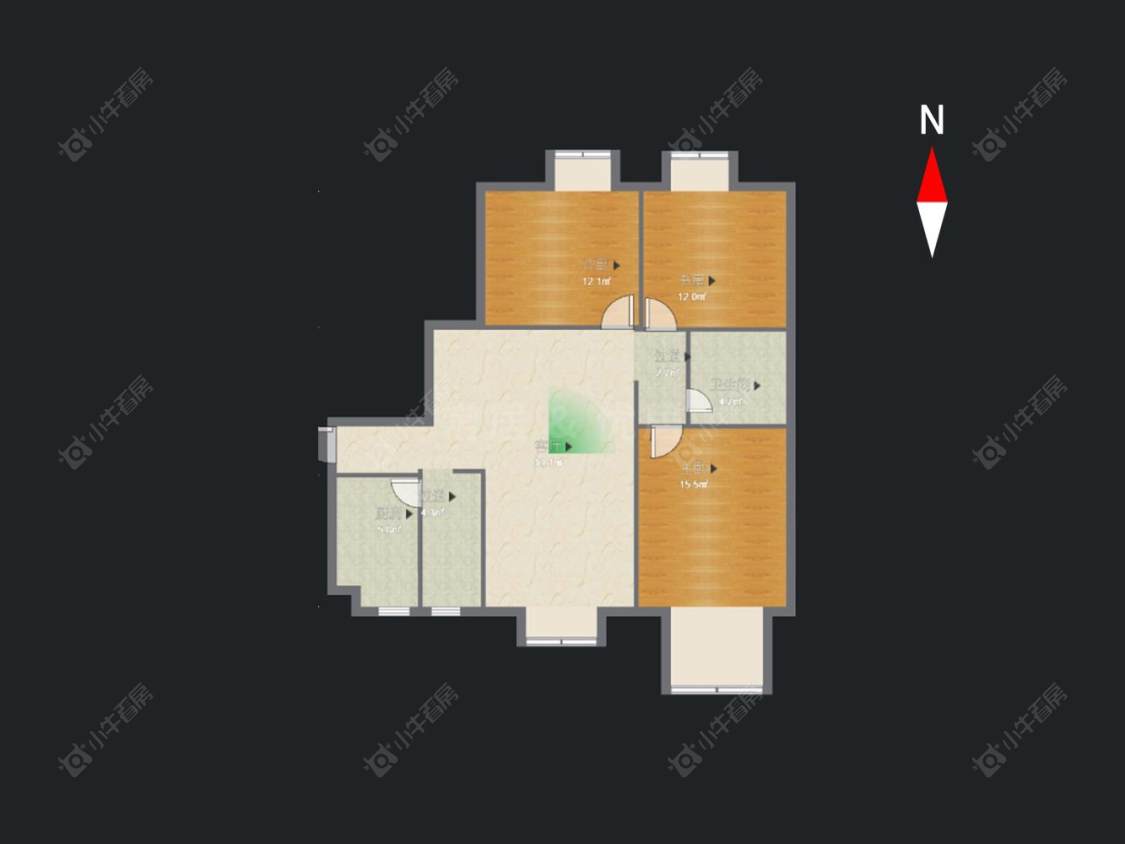 常州天禧星园在售二手房源户型图_小牛看房