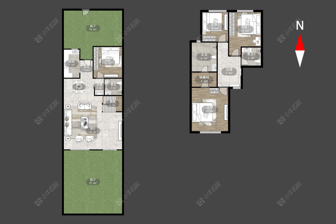 常州玉兰广场五期在售二手房源户型图_小牛看房