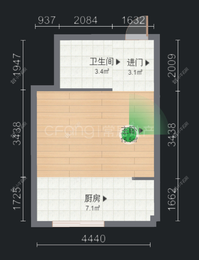 常州保纳商业广场租房_保纳商业广场1室1厅房源出租