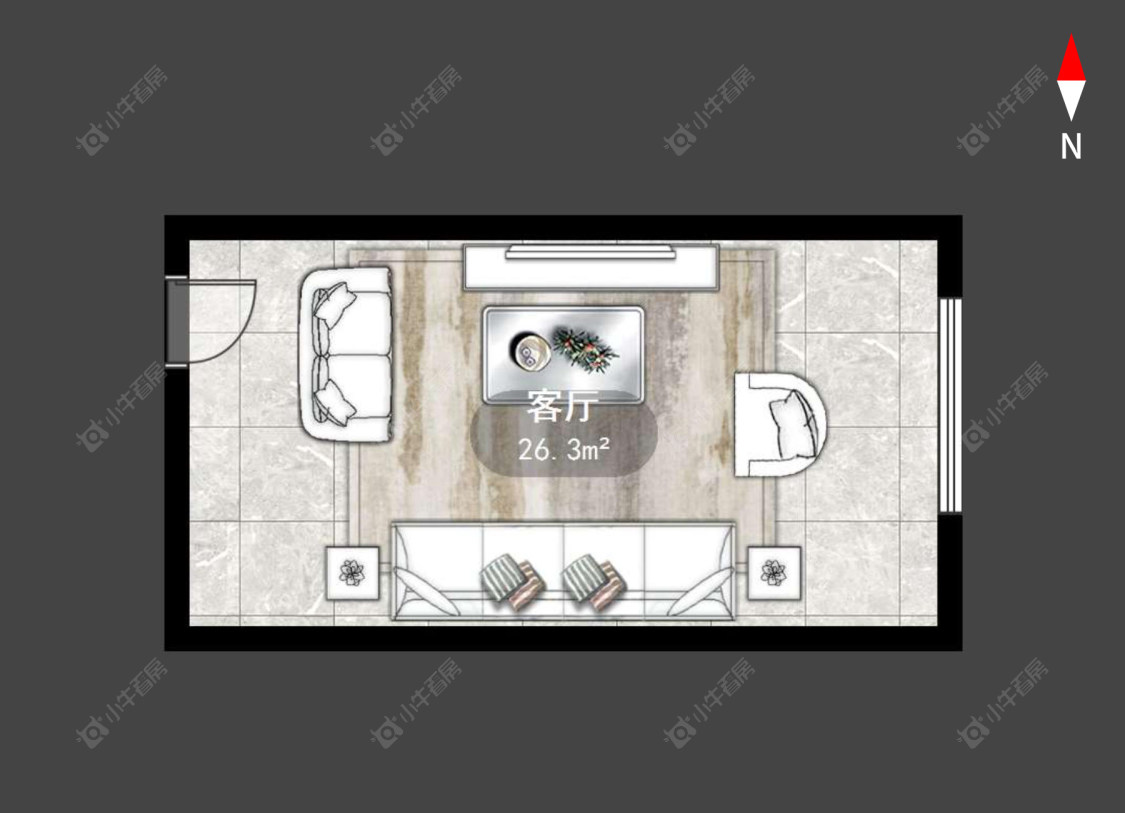 元丰宜家房源户型图 常州元丰宜家在售二手房源户型图_小牛看房