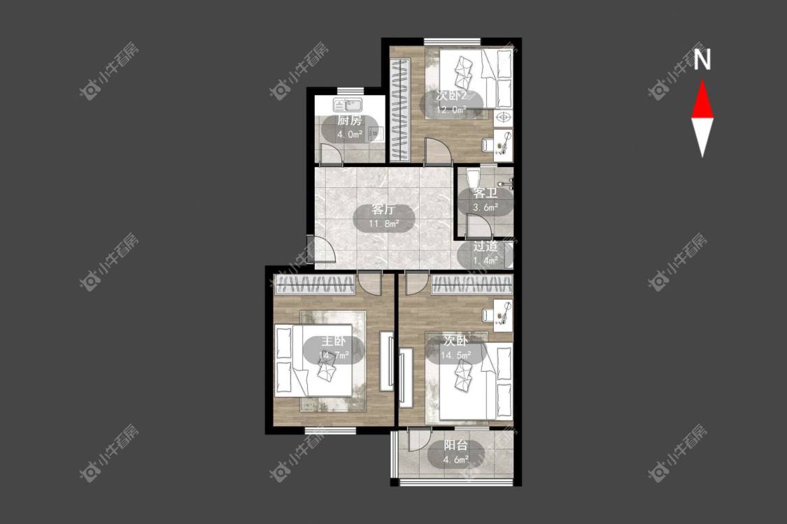 常州武柴新村在租房源_小牛看房
