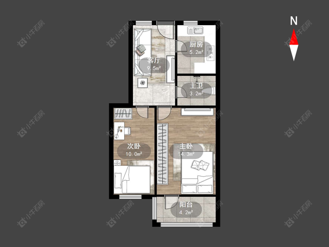 丽丰苑房源户型图 常州丽丰苑在售二手房源户型图_小牛看房