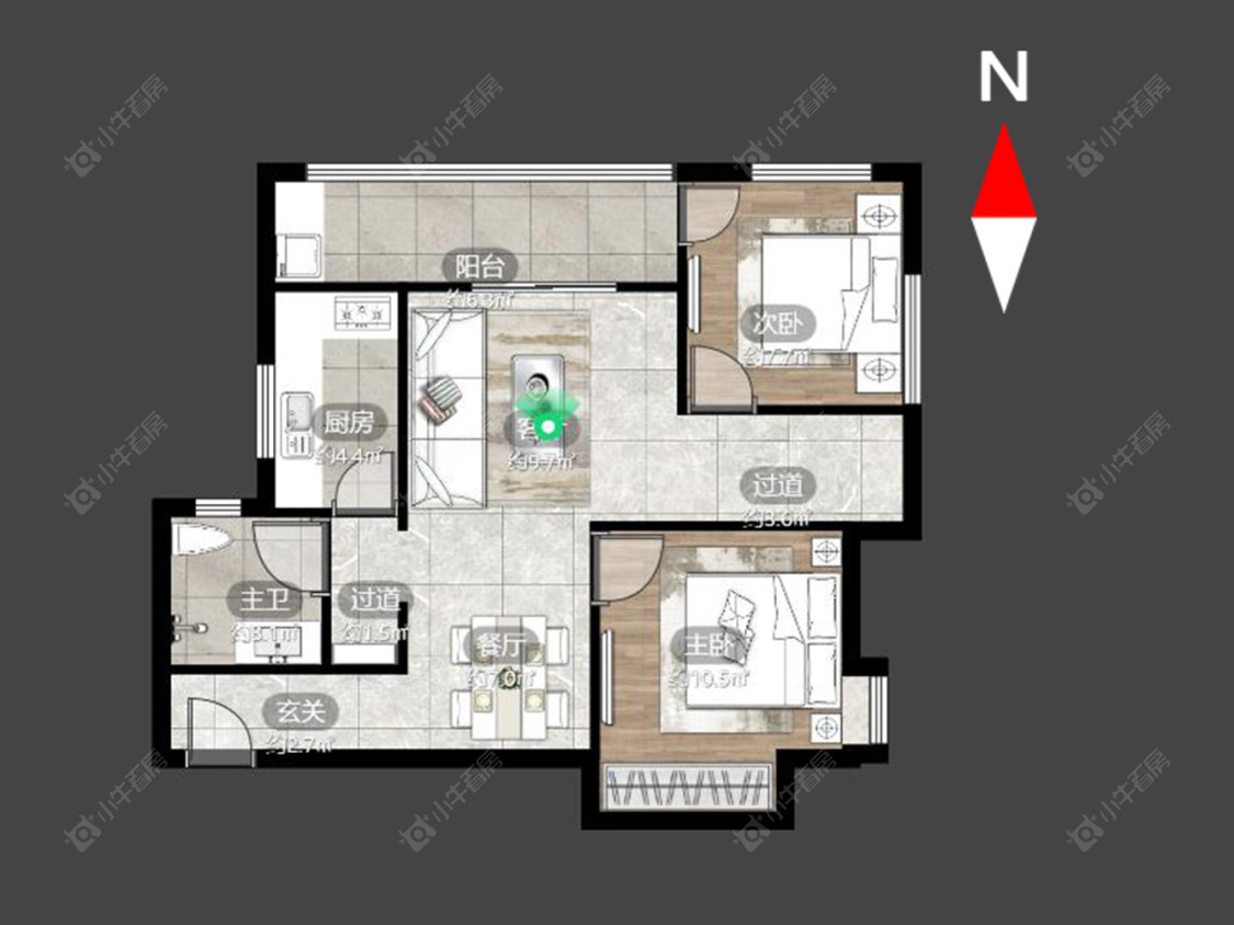 常州绿都万和城七区在售二手房_小牛看房