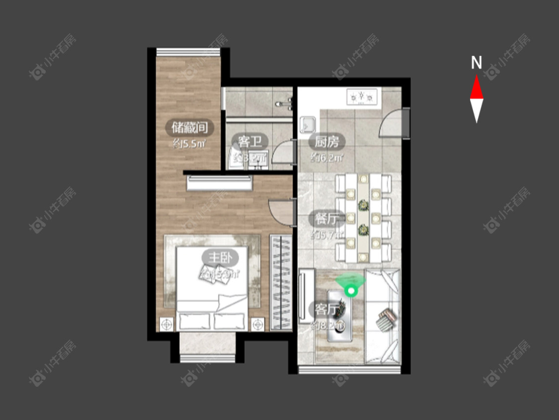常州天顺御和苑在售二手房源户型图_小牛看房
