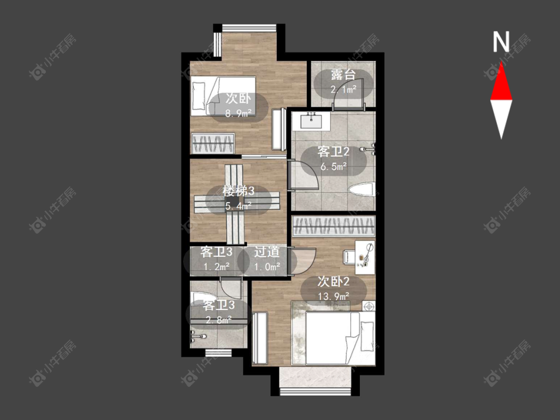 常州东渡海派青城在售二手房源户型图_小牛看房