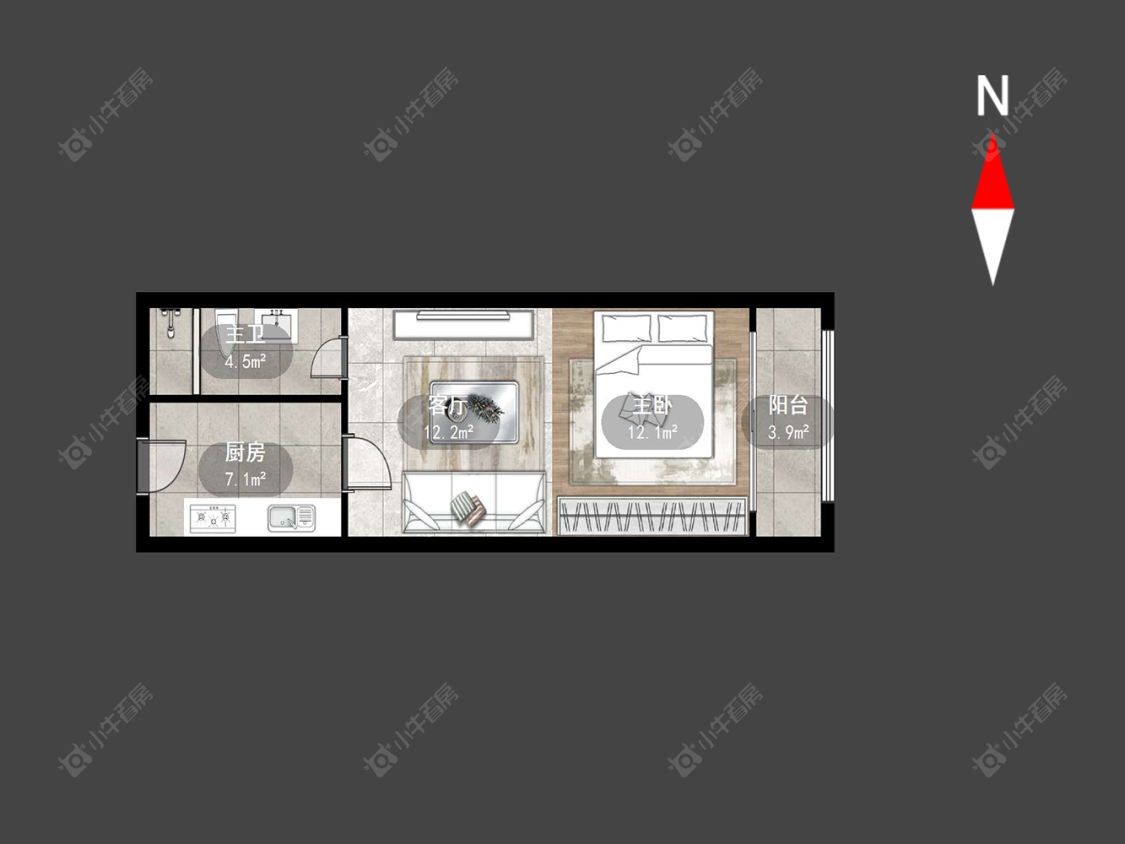 常州雅居乐星河湾在售二手房源户型图_小牛看房