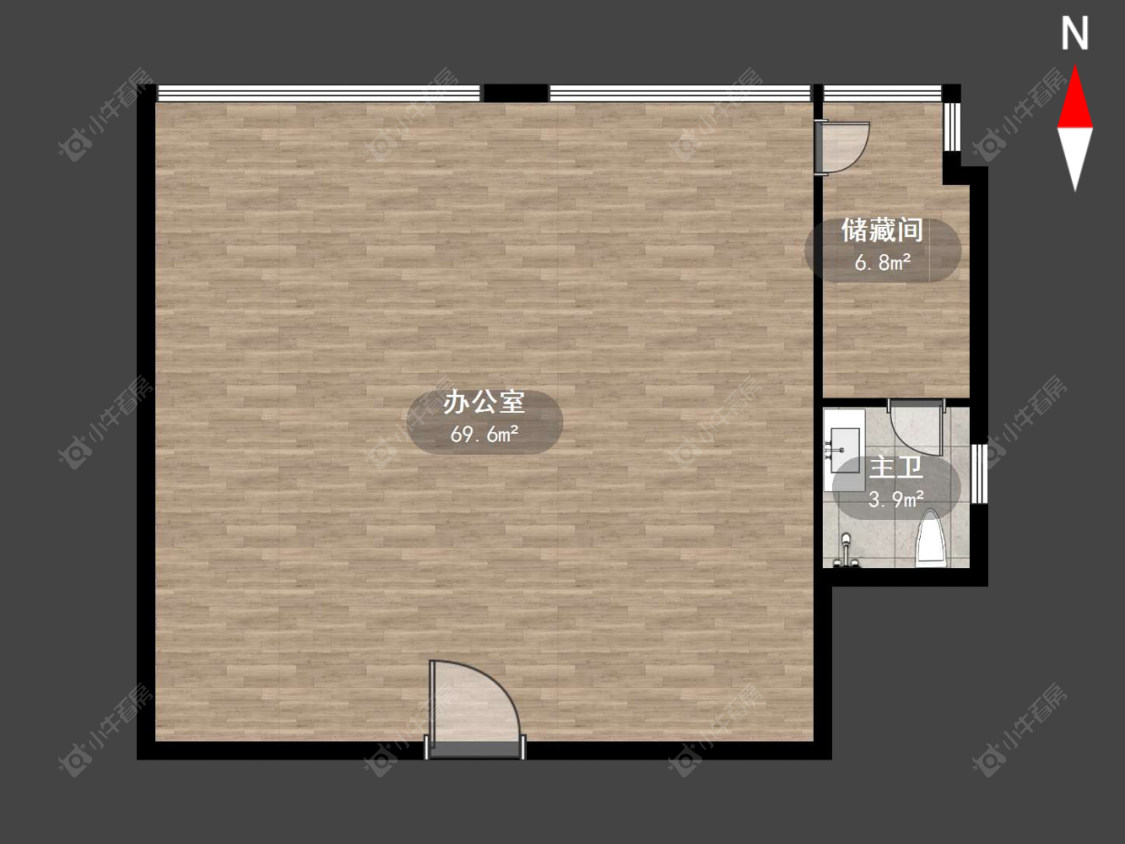 常州华景大厦在售二手房源户型图_小牛看房