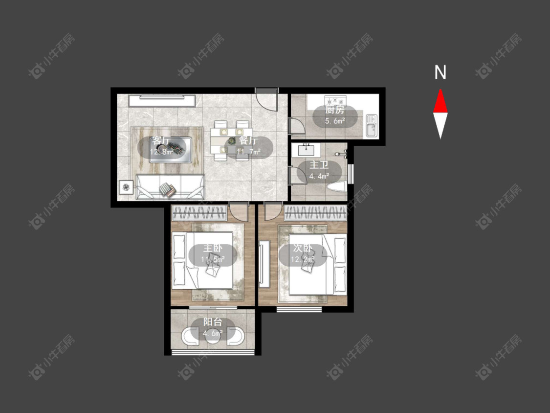 美林湖水岸枫情房源户型图 常州美林湖水岸枫情在售二手房源户型图_小牛看房