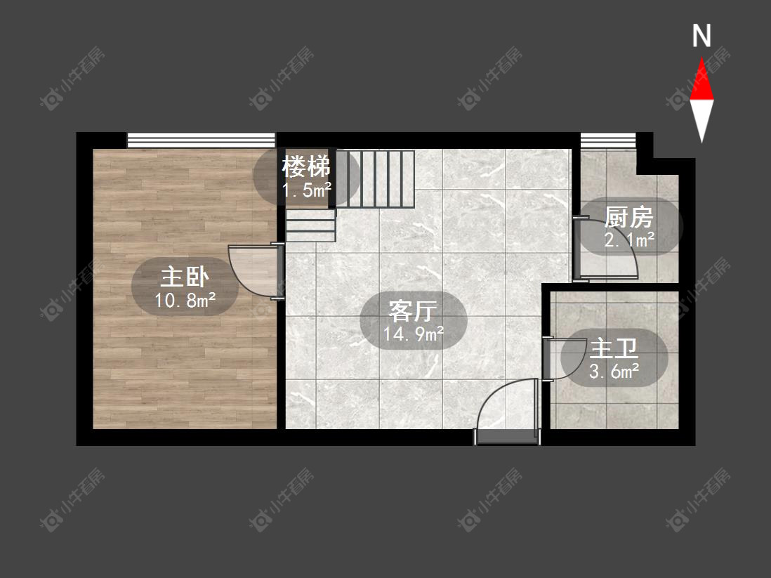 常州金色新城西区在售二手房房源户型图_小牛看房