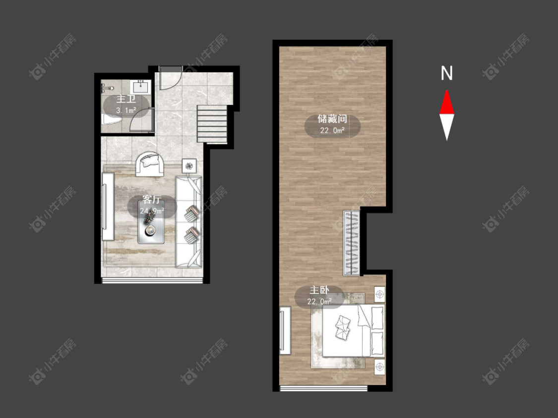 常州天奕云著在售二手房源户型图_小牛看房