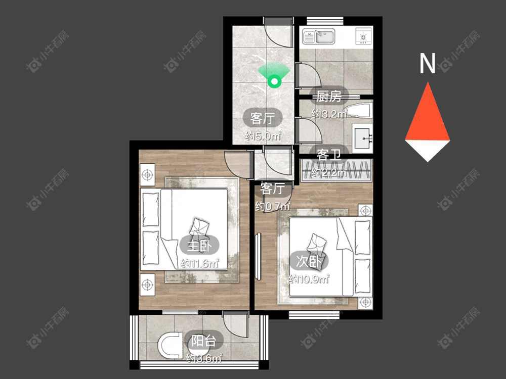 常州花园新村（钟楼）在售二手房源户型图_小牛看房
