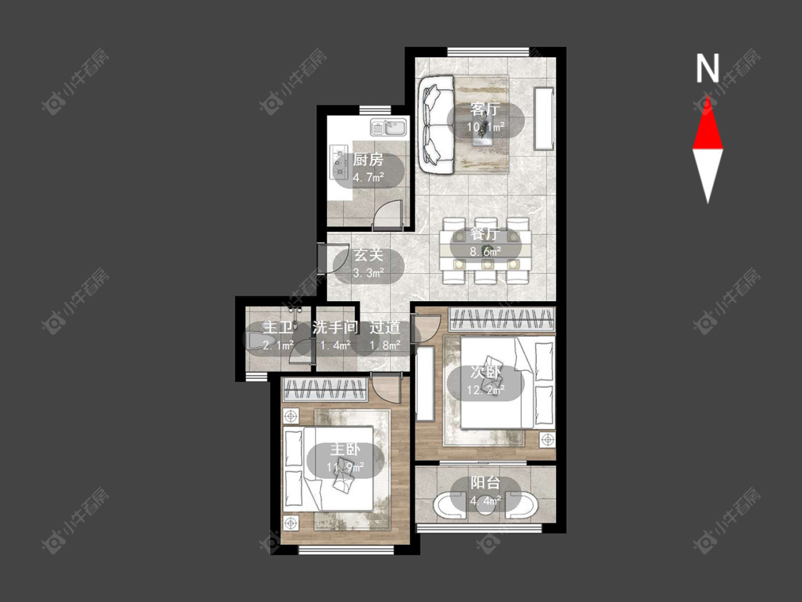 常州新景花苑二期在售二手房_小牛看房