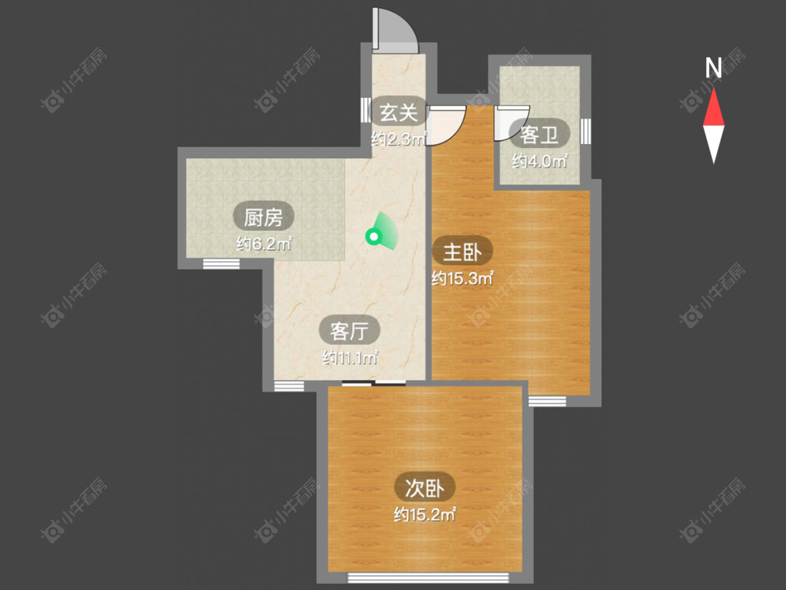 常州福康宁花园在售二手房源户型图_小牛看房