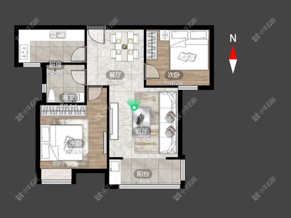 常州百馨北北苑在租房源_小牛看房