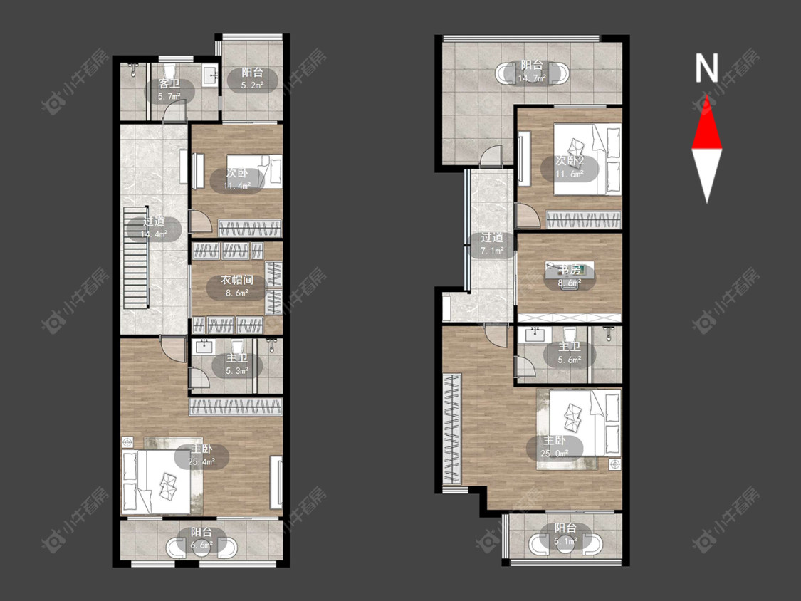 常州水韵江南在售二手房源户型图_小牛看房