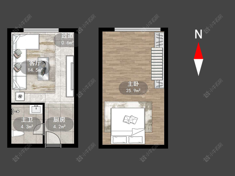 常州新城公馆综合楼在售二手房源户型图_小牛看房