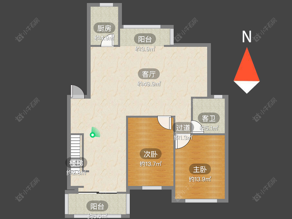 银河湾花园房源户型图 常州银河湾花园在售二手房源户型图_小牛看房