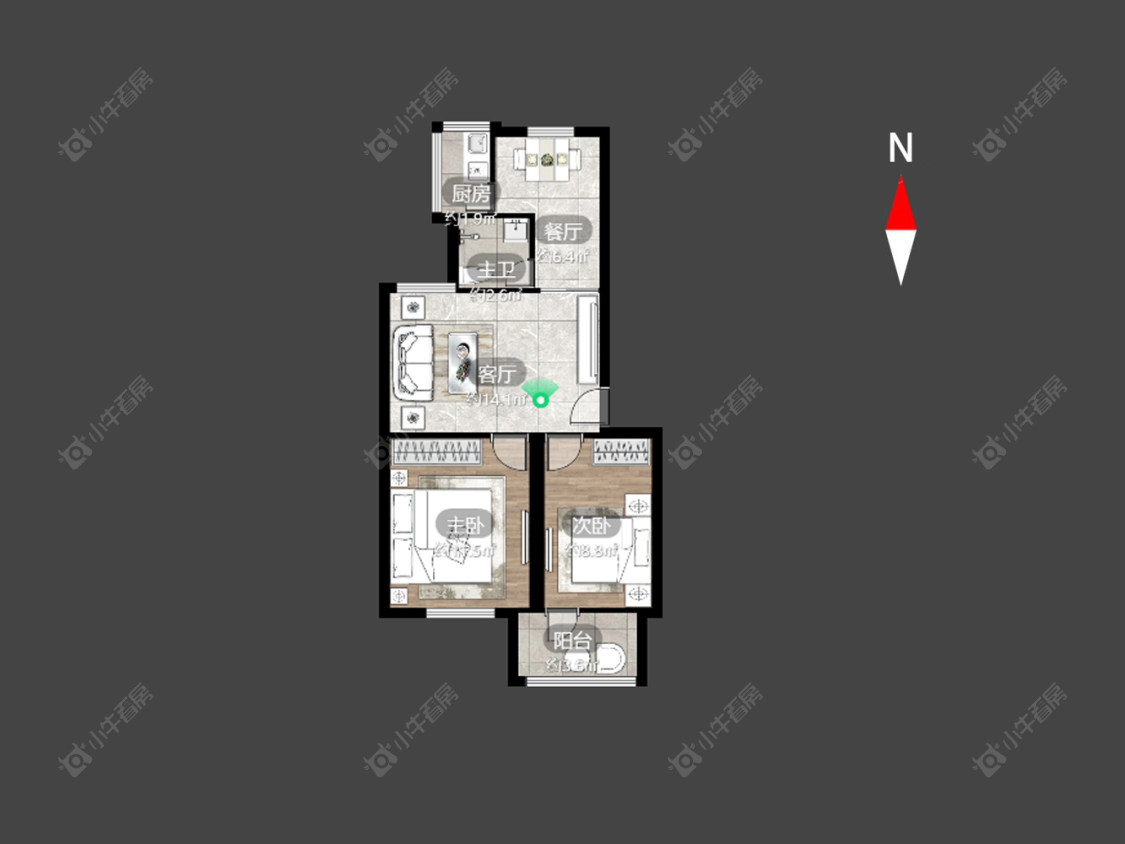 兰翔新村房源户型图 常州兰翔新村在售二手房源户型图_小牛看房