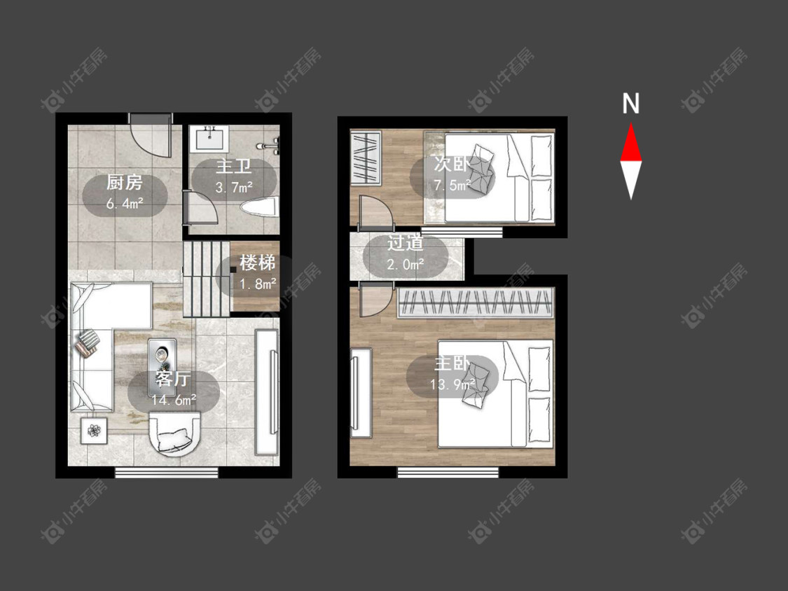龙控·公园尚都房源户型图 常州龙控·公园尚都在售二手房源户型图_小牛看房