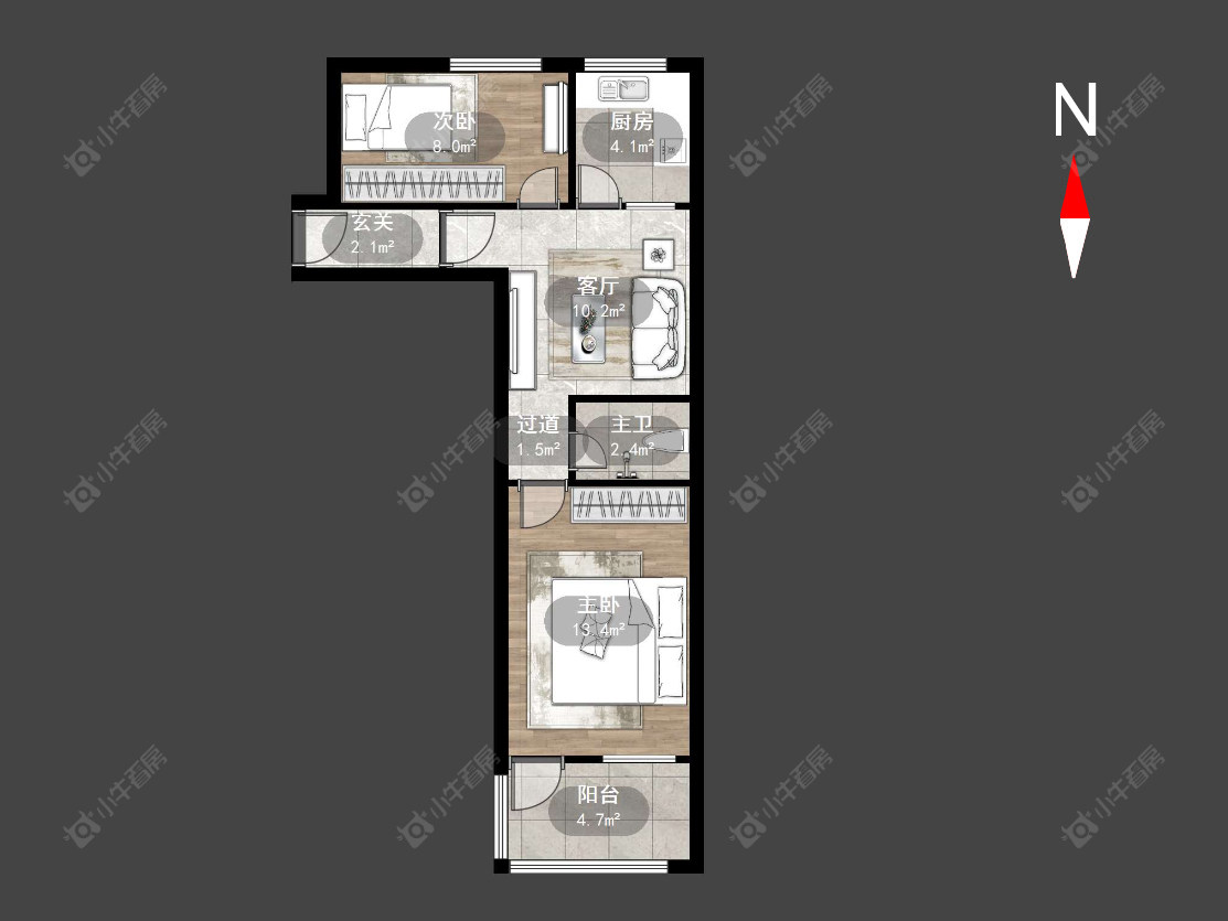 朝阳四村房源户型图 常州朝阳四村在售二手房源户型图_小牛看房