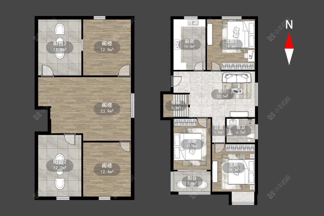 中凉新村六期房源户型图 常州中凉新村六期在售二手房源户型图_小牛看房