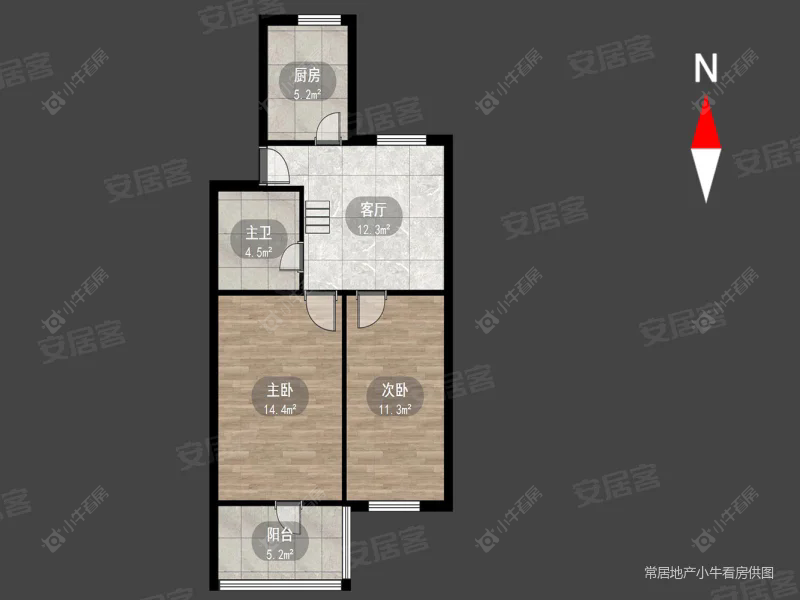 常州汇丰一村租房_汇丰一村2室1厅房源出租