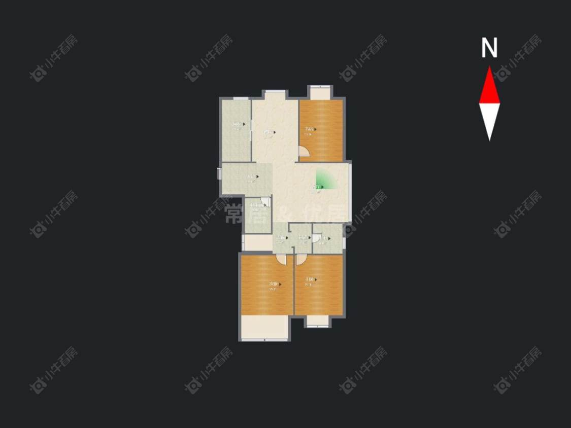 常州天王堂新寓在售二手房源户型图_小牛看房