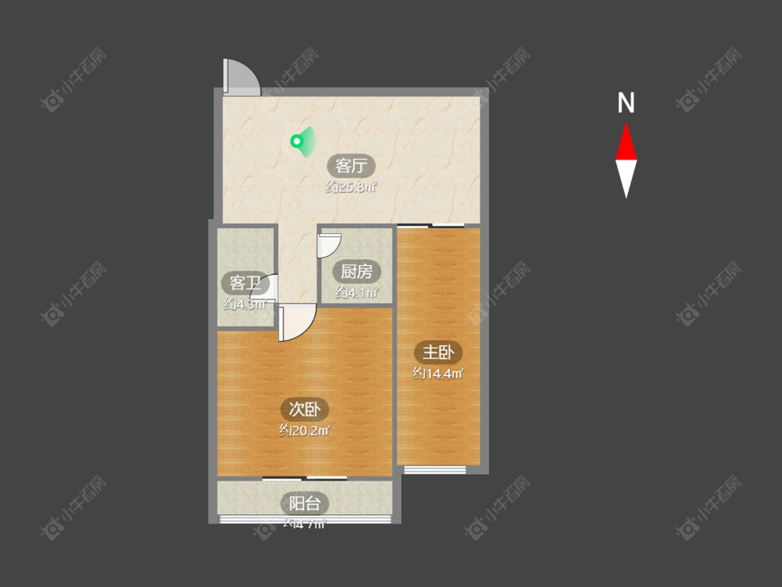 府琛商务广场房源户型图 常州府琛商务广场在售二手房源户型图_小牛看房