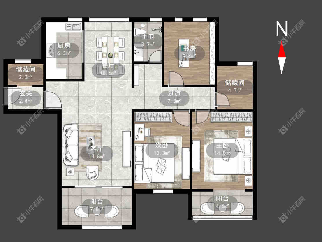 常州华润国际一期在租房源_小牛看房