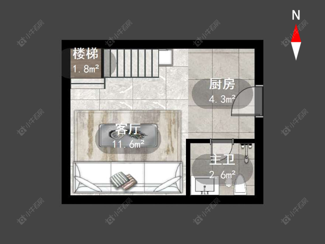 常州置信商务广场在售二手房房源户型图_小牛看房