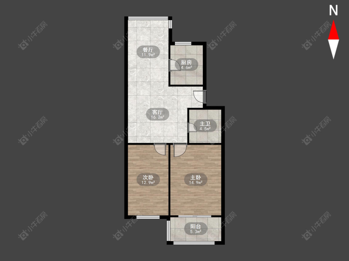 常州玉带公寓在售二手房房源户型图_小牛看房