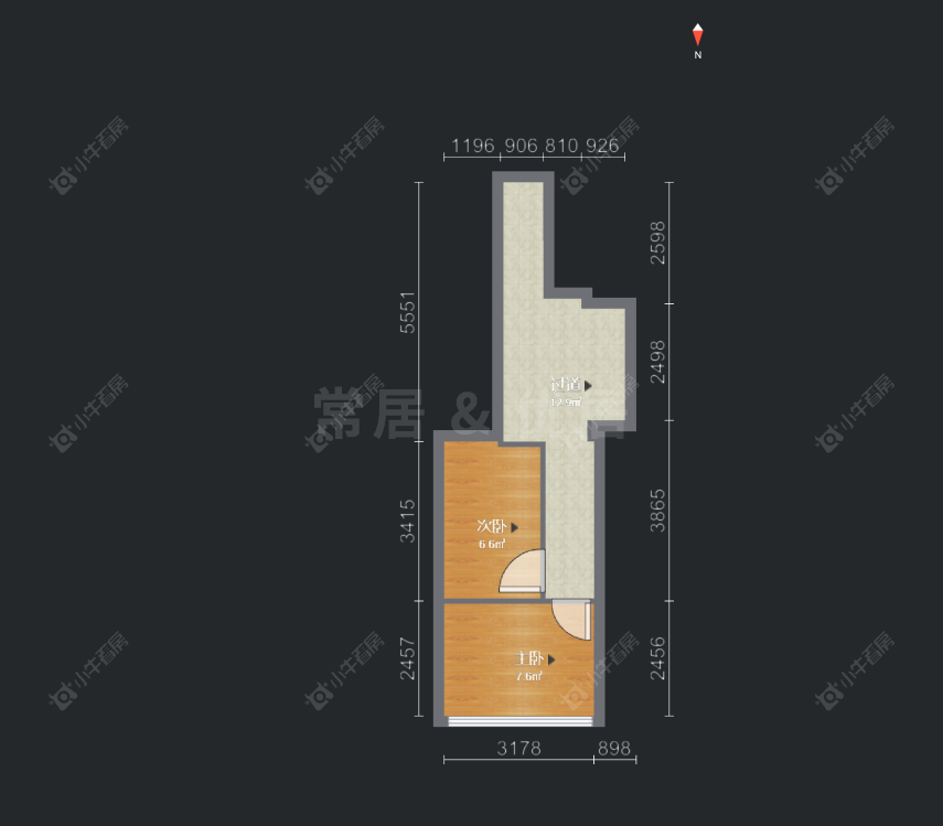 常州金色新城东区在售二手房源户型图_小牛看房